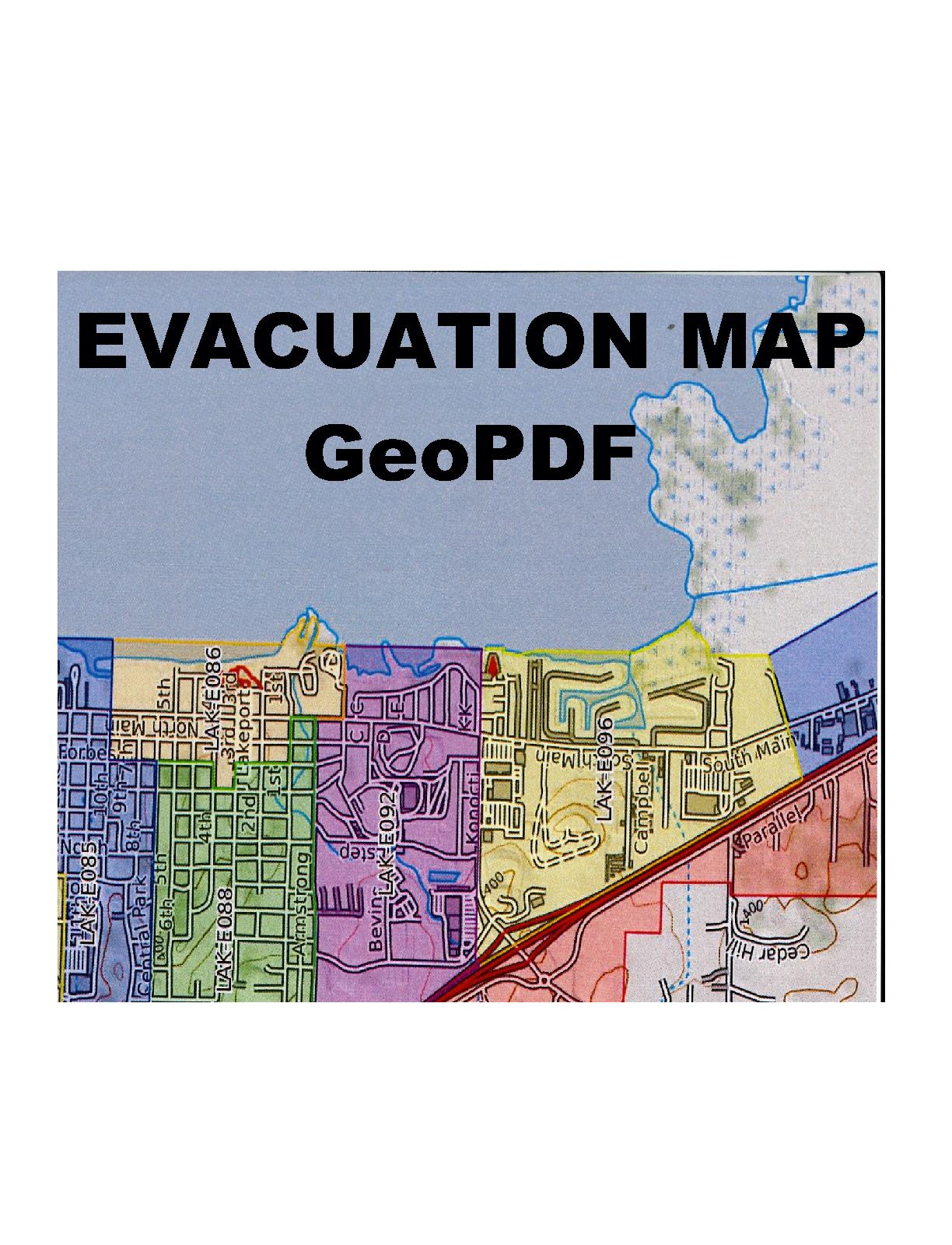 Evacuation Map Image - Rendered